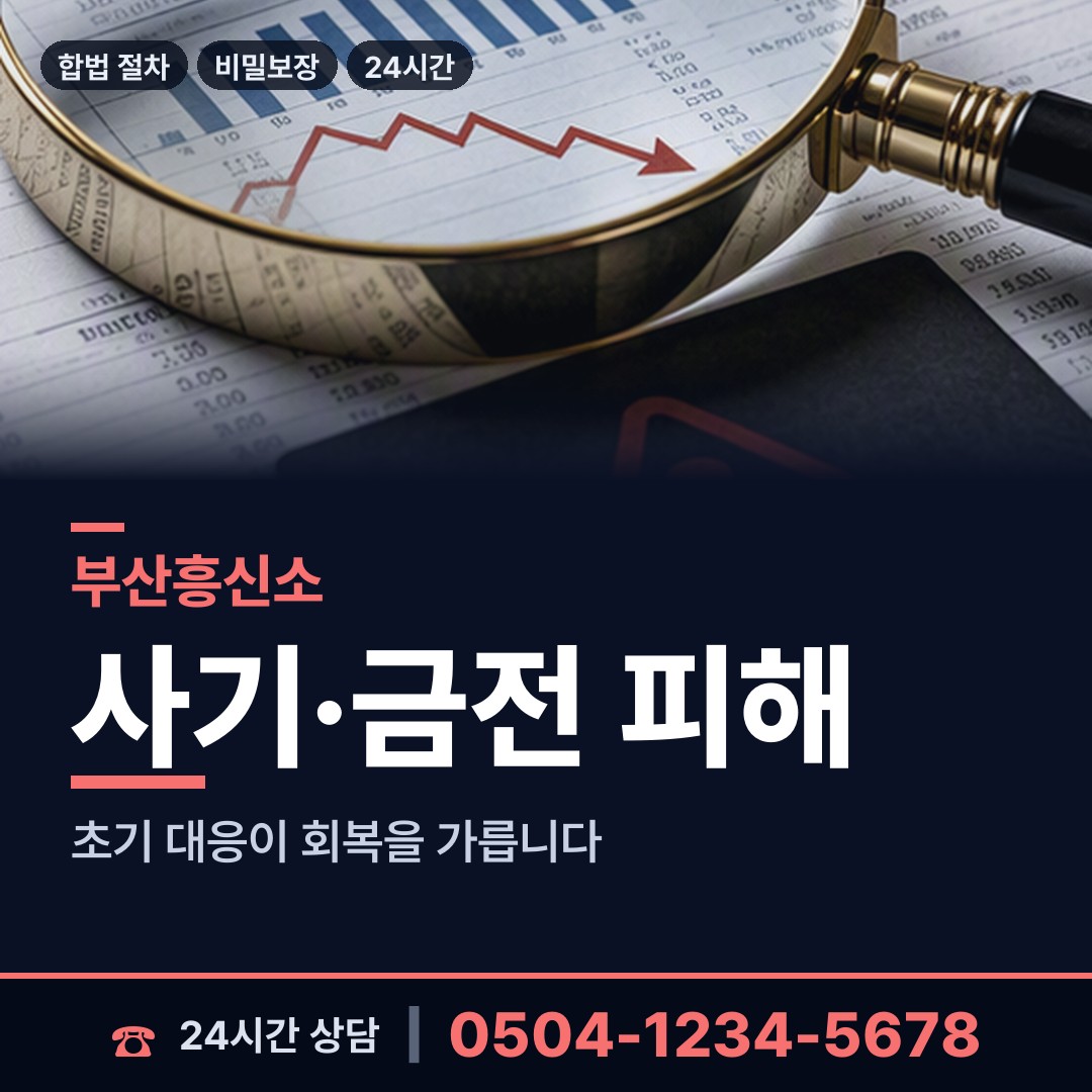 부산 괴정제1동 탐정사무소 상담 안내